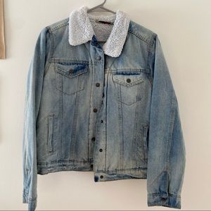 Sherpa Denim Jacket